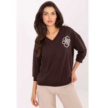Bluzka Model RV-BZ-A891.21P Dark Brown - Relevance
