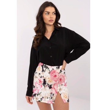 Spodnie Spódnicospodnie Model DHJ-SD-A8933.12 Black/Pink - Italy Moda