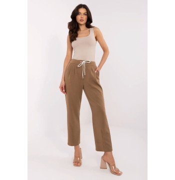 Spodnie Dresowe Model DHJ-SP-20523.66P Light Brown - Italy Moda