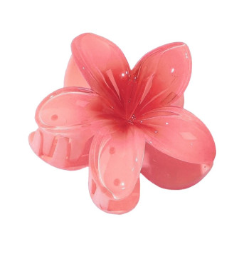Spinka do włosów klamra XL kwiat ombre 7x8cm SP269R