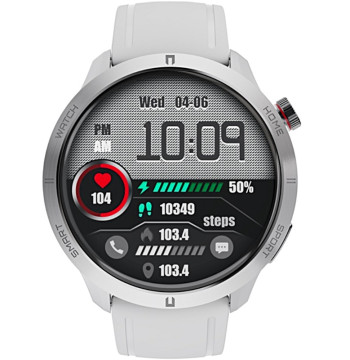 Smartwatch RUBICON RNCF14 Silver/White SMARUB252