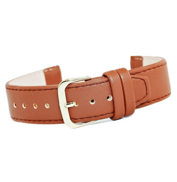 Pasek do zegarka CLASSIC - skóra 20 mm 4999-20XXL-2Z Brązowy