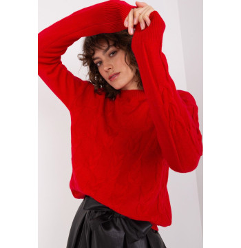 Sweter Damski Model AT-SW-2340.22 Red - AT