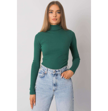 Golf Damski Model RV-BZ-7182.01P Dark Green - Rue Paris