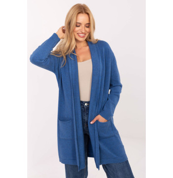 Sweter Kardigan Model PM-SW-8307.03 Blue - Factory Price