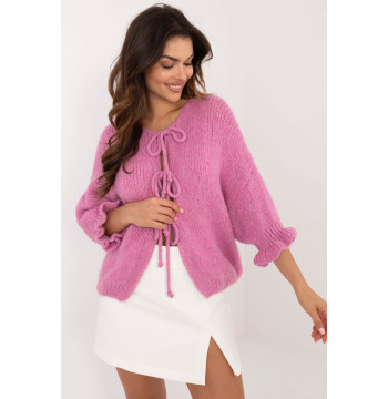 Sweter Damski Model MI-SW-2911.91 Dark Pink - Italy Moda