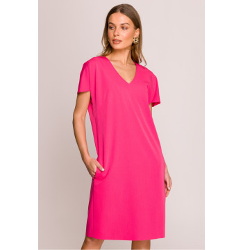 Sukienka Model S392 Pink - Stylove