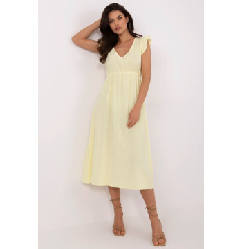 Sukienka Model MI-SK-122126.77 Light Yellow - Italy Moda