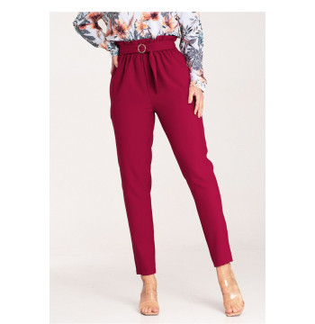 Spodnie Damskie Model M1072 Bordo - Figl