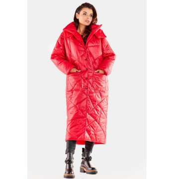 Płaszcz Damski Model A541 Red - awama
