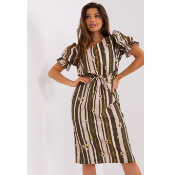 Sukienka Model LK-SK-507468-1.20P Khaki - Lakerta