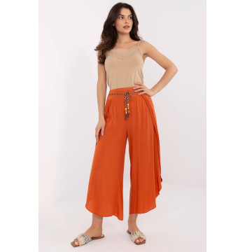 Spodnie Damskie Model TW-SP-BI-81378.24P Dark Orange - Och Bella