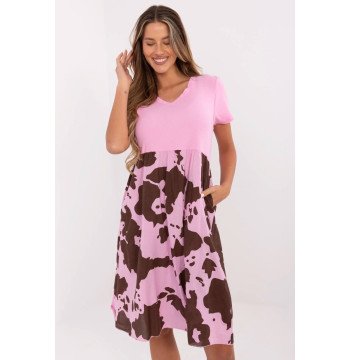 Sukienka Model DHJ-SK-253701.80 Pink - Italy Moda