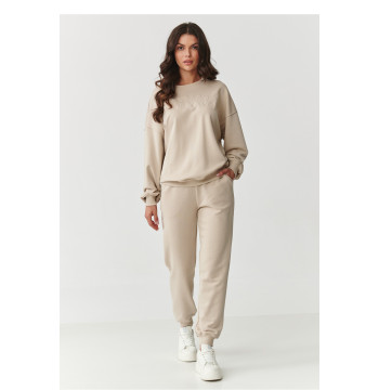 Spodnie Komplet Model M889 Light Beige - Makadamia