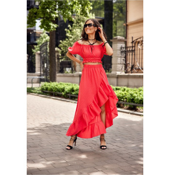 Spódnica Komplet Model KOR KOM0006 Coral - Roco Fashion