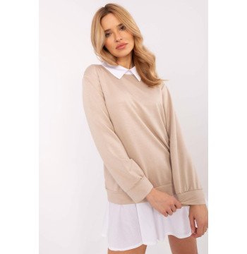 Bluzka Model MI-BZ-A5997.49 Beige - Italy Moda