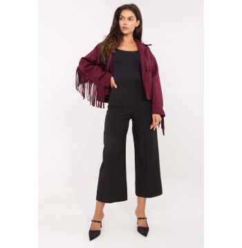 Spodnie Damskie Model IT-SP-FL9068.96 Black - Rue Paris