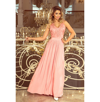 Sukienka Model Lea 215-4 Pastel Pink - Numoco