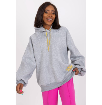 Bluza Damska Model EM-BL-407.06 Grey - Ex Moda