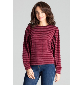 Bluzka Model L069 Bordo - Lenitif
