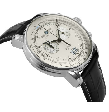 Zegarek Męski ZEPPELIN 100 Yahre 7690-1 + BOX
