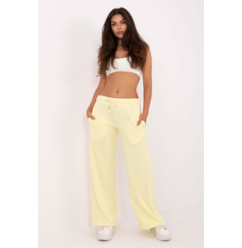 Spodnie Dresowe Model RV-DR-A590.08 Light Yellow - Relevance