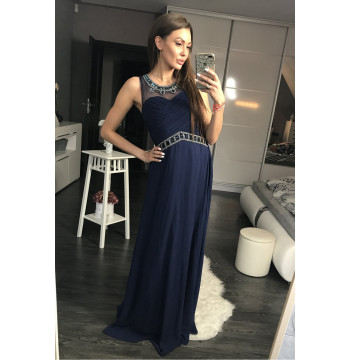 Sukienka Wieczorowa Model 17771 Navy - YourNewStyle