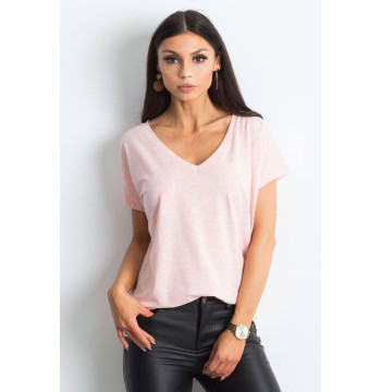T-shirt Damski Model RV-TS-4832.02P Light Pink - BFG