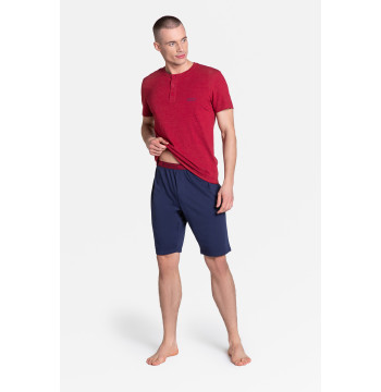 Piżama Męska Model Dune 38879-33X Red/Navy - Henderson