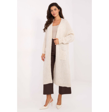 Sweter Kardigan Model MI-SW-WM6155.82 Light Beige - Italy Moda