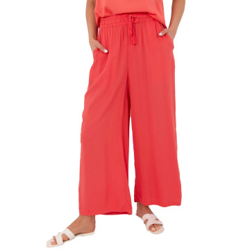 Spodnie Damskie Model D73761M62237B Coral - Sublevel