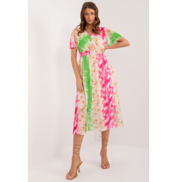 Sukienka Model DHJ-SK-15967-2.86 Dark Pink - Italy Moda