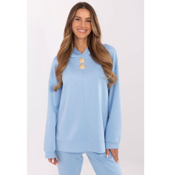 Bluza Damska Model DHJ-BL-20510.68 Light Blue - Italy Moda