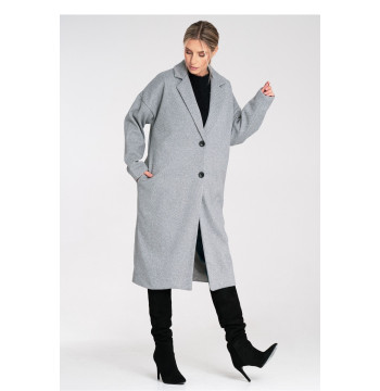 Płaszcz Damski Model M1111 Grey - Figl