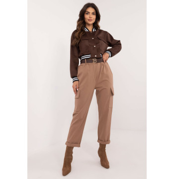 Spodnie Damskie Model TW-SP-BI-6-1313.47 Light Brown - Och Bella