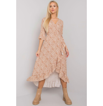 Sukienka model TW-SK-BI-24502-3.46P Beige - Och Bella