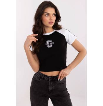 T-shirt Damski Model NM-TS-NG3772.82 Black/White - NM