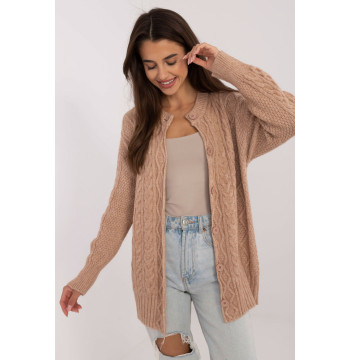 Sweter Damski Model AT-SW-23525.21 Camel - AT