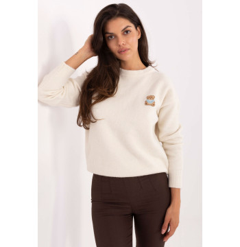 Sweter Damski Model PM-SW-SC39.36 Light Beige - Factory Price