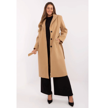 Płaszcz Damski Model MO-PL-1804.00 Camel - Italy Moda