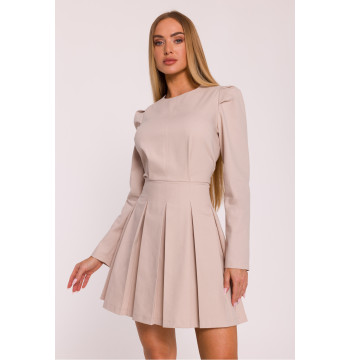 Sukienka Model MOE884 Beige - Moe