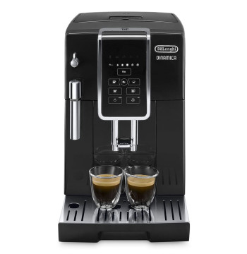 Ekspres ciśnieniowy automatyczny DeLonghi Dinamica ECAM 350.15 B (1450W; kolor czarny) (WYPRZEDAŻ)