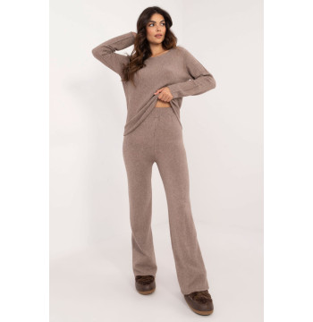 Spodnie Komplet Model IT-KMPL-2219.51 Dark Beige - Italy Moda