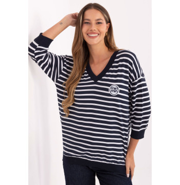 Bluzka Model RV-BZ-A791.53 Navy - Relevance