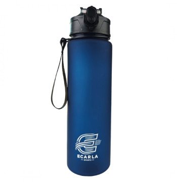 Butelka na wodę, sportowy bidon matowy 750ML granat ECARLA SPORTS BD51