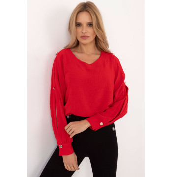 Bluzka Model MI-BZ-98684.89 Red - Italy Moda