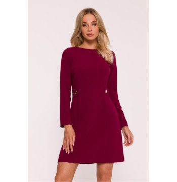 Sukienka Model S419 Bordo - Stylove