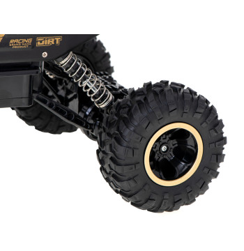 Samochód zdalnie sterowany na pilota RC Rock Crawler 1:12 4WD METAL złoty