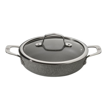 Patelnia BALLARINI Salina Granitium głęboka z 2 uchwytami granitowa 24 cm 75002-811-0
