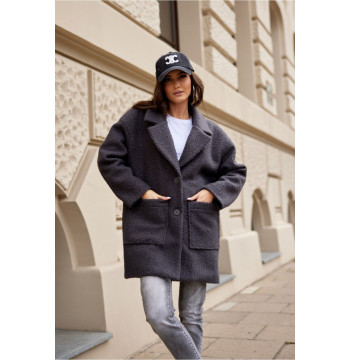 Kurtka Damska Model Sanchez SZA KUR0019 Grey - Roco Fashion